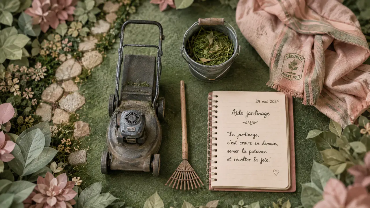 Aide jardinage personnes âgées : devis et outils de jardinage