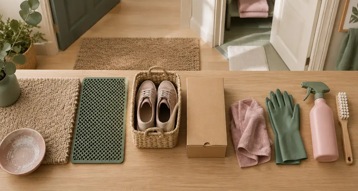 Entretien de la maison : routines rapides, nettoyage des entrées