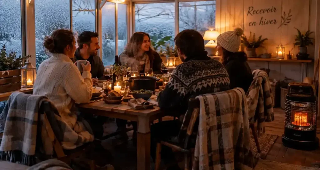 Recevoir en hiver sans grelotter : pourquoi choisir un poêle à pétrole chez Bricomarché ?