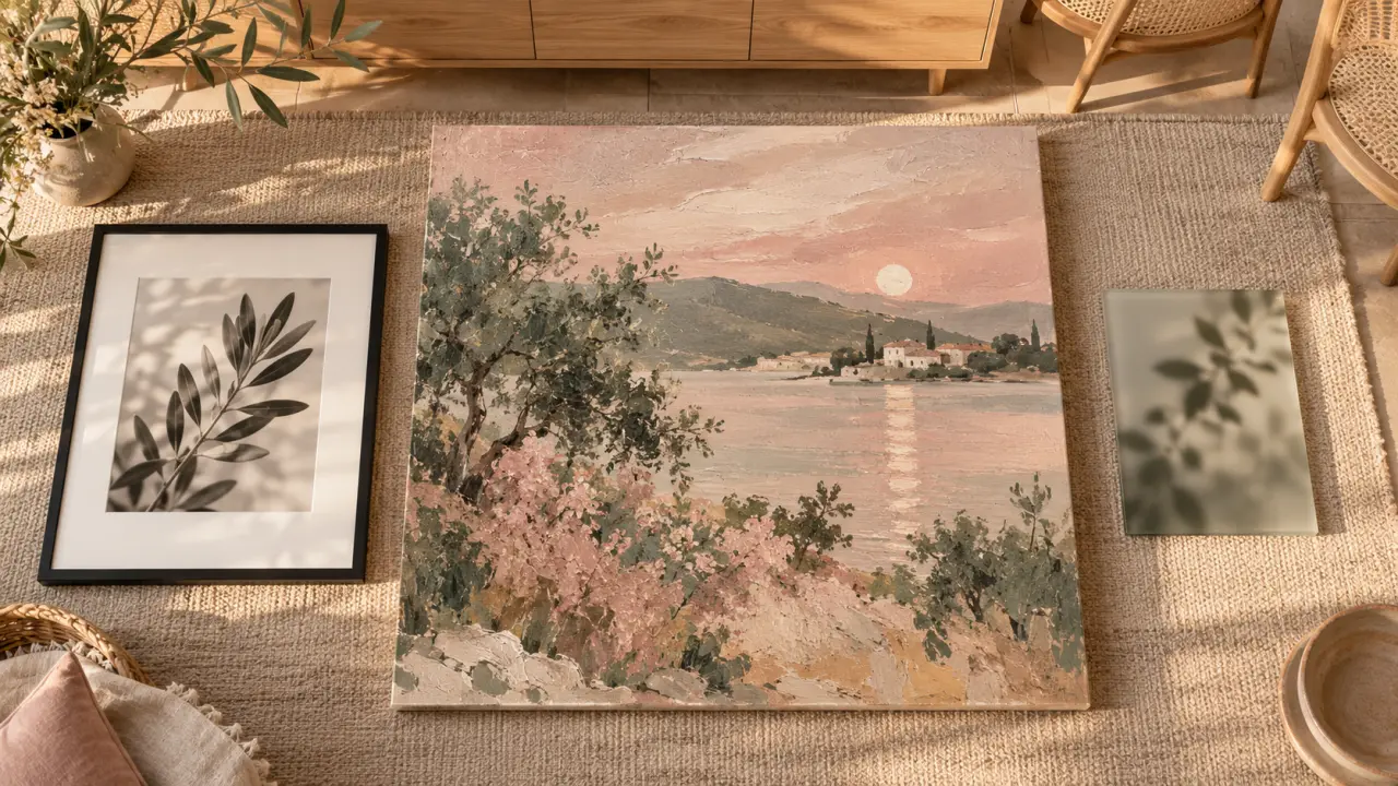 Tableau salle à manger sur toile, style et harmonie pour la salle à manger